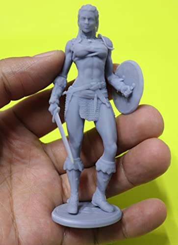 Figura para armar de resina ZHANGJING 1/24 75mm miniatura 2