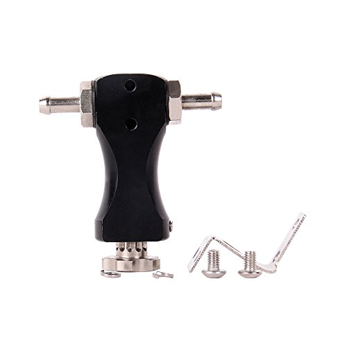 Hiwowsport Universal Aluminum Adjustable Turbo Manual Boost Controller Fit All Cars Black #TOP2