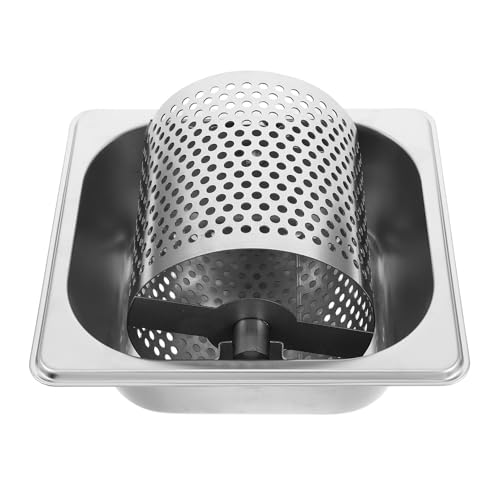 LIFKOME Herramienta de rodillo de mantequilla herramienta para hacer mantequilla de hamburguesa esparcidor de para repostería esparcidor de para tostadas Silver