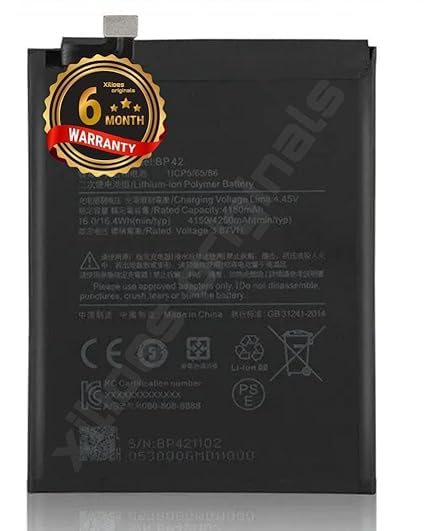 Image of BP42 Battery for Xiaomi 11 Lite 5G NE / 2109119DG, 2107119DC, M2101K9AG, M2101K9AI Battery with 6 Month warranrty**** (V153)