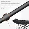 WoldTrek Camping Cot with Thick Pad, Folding Camping Cot Oversize Cots for Sleeping Camping Bed Folding Cot for Camping W/Pilllow Mattress for Home Office Nap Beach Travel, 600LBS (190 * 68CM-Black)