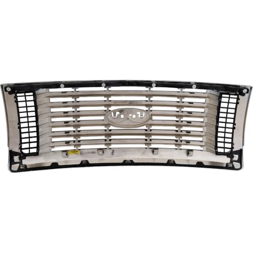 Image of Garage-Pro Grille Assembly For Ford F-150 2010-2012 Chrome