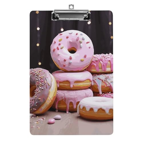 Porte-bloc A4 plastique beignet pour organiser vos fiches de bureau