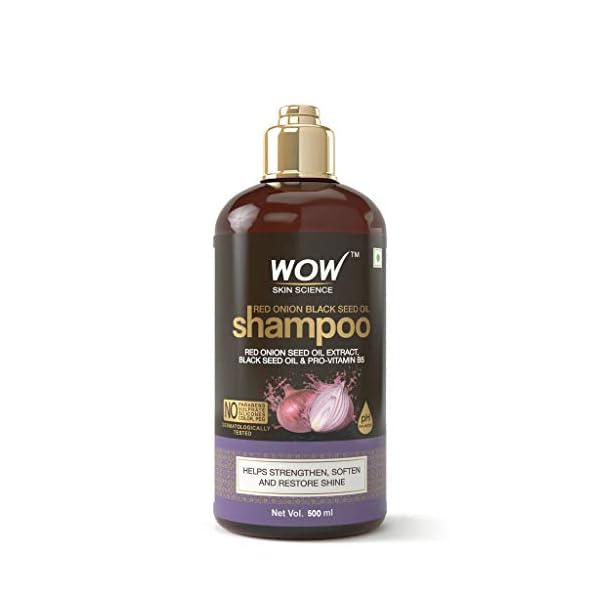 WOW-Red-Onion-Black-Seed-Oil-Shampoo-and-Conditioner-Kit-Increase-Gloss-Hydration-Shine-Reduce-Itchy-Scalp-Dandruff-Frizz-No-Parabens-or-Sulfates-All-Hair-Types-2-x-169-Fl-Oz-500mL WOW Red Onion Black Seed Oil Shampoo and Conditioner Kit Increase Gloss, Hydration, Shine - Reduce Itchy Scalp, Dandruff, Frizz, No Parabens or Sulfates, All Hair Types, 2 x 16.9 Fl Oz 500mL
