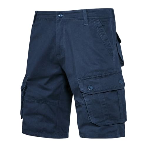 Pantalones cortos casuales de verano holgados estilo recto para el día a día