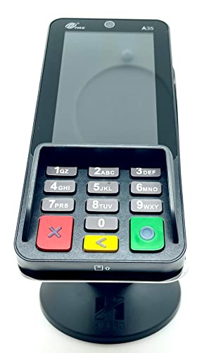 Swivel Stand For Pax A35 Credit Card Machine Terminal Pin Pad - Complete Kit - Sturdy And Durable - 4.7" Tall, Swivels And Tilts #TOP1