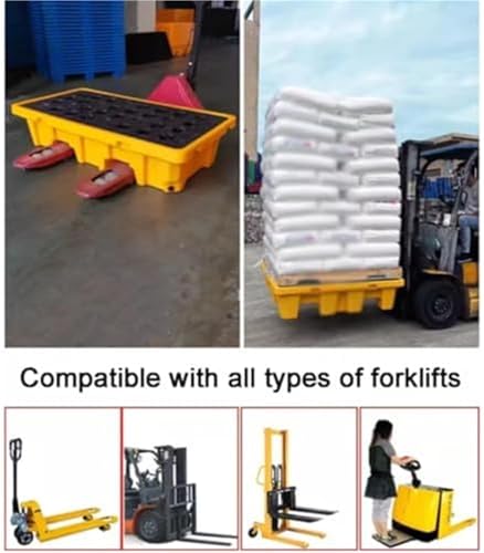 Plateforme de confinement des déversements pour sécuriser le stockage de fûts en plastique - 6