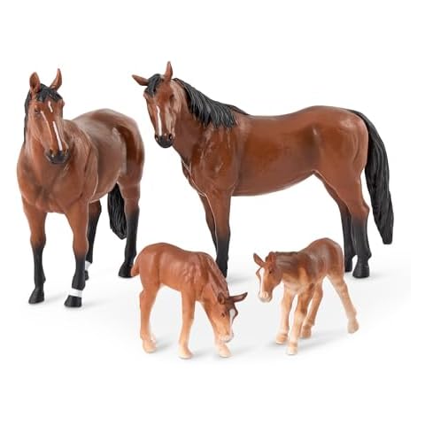 Figurine Famille Chevaux Terra by Battat Cover