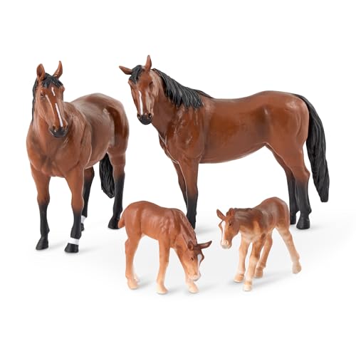 TERRA by Battat - Quarter Horse Familie - Spielzeug Pferd - Pferd Figur -...