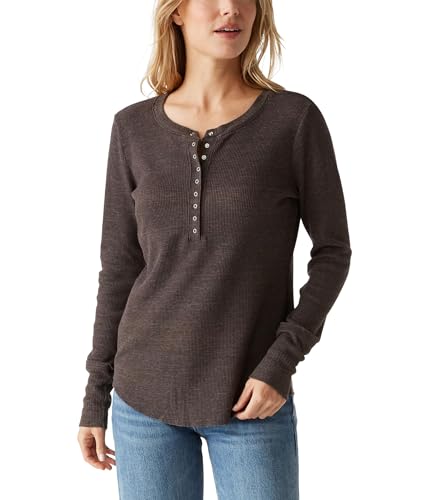 (取寄) マイケル スターズ レディース リーガン ヘンリー Michael Stars women Regan Henley Java 41pd7K3TpwL.jpg