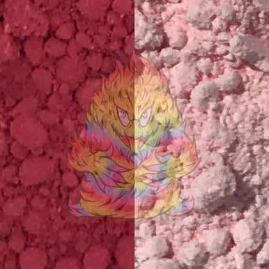 Thermal Dust® 86ºF -Red to Colorless - Heat Sensitive - Color Change® Pigment