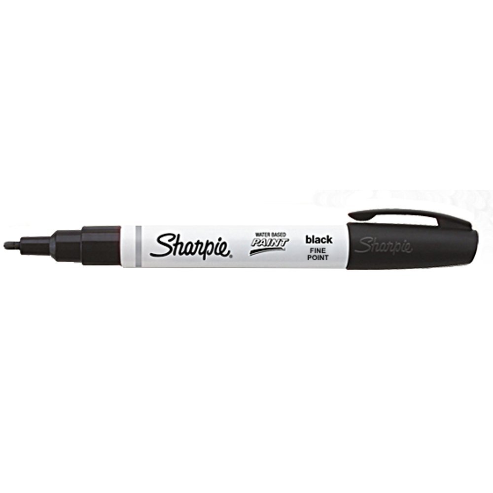 Sharpie Poster-Paint Markers black fine