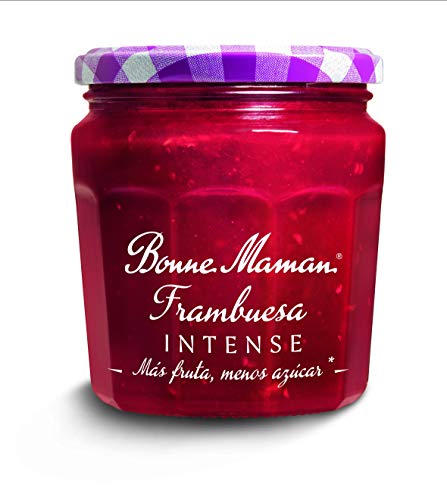Bonne Maman Intense Confitura Frambuesa, 30% Menos Azúcar, 335g