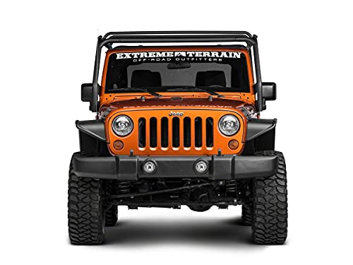 Barricade Roof Rack; Textured Black Compatible With 07-18 Jeep Wrangler Jk 2-Door #TOP7