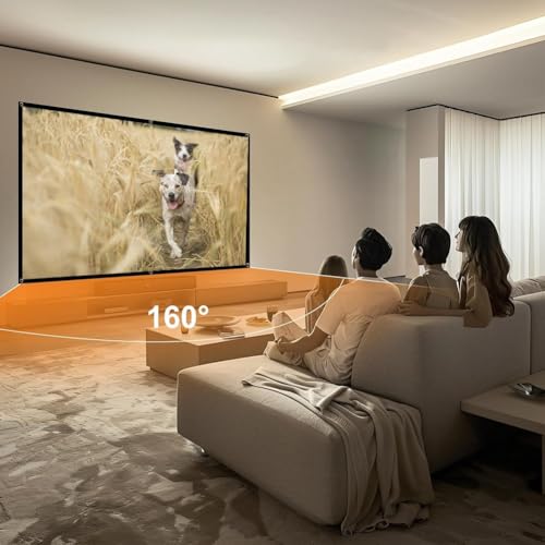 Pantalla de proyector portátil 120 pulgadas 16:9 HD 4K miniatura 2