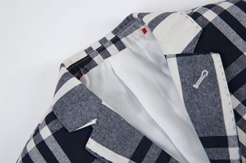 Luxury Men's Casual Suit Blazer Jackets Sports Coats Dress Suit4