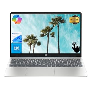 HP 15 AI-Powered Copilot Laptop, 15.6" FHD Touchscreen, 8-Cores Intel Core i3-N305 Processor, 16GB RAM, 1TB PCIe SSD, HDMI, HD Camera, Numeric Keypad, Wi-Fi 6, Windows 11 Home, Blue