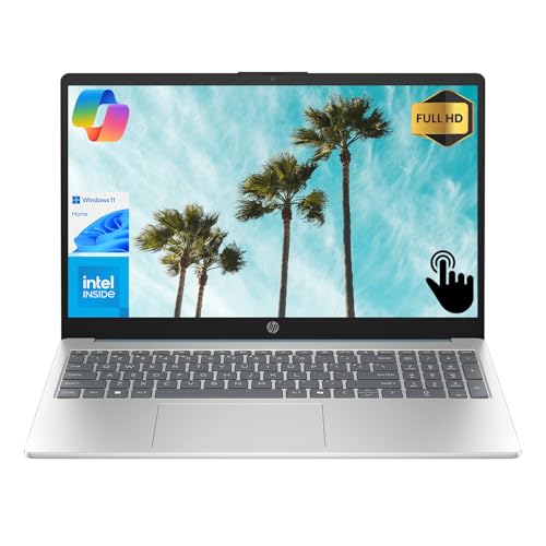 HP 15 AI-Powered Copilot Laptop 15.6" Touchscreen miniatura 1