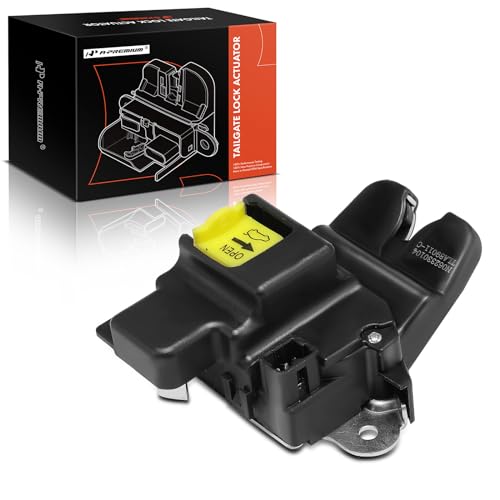 A-Premium Rear Trunk Latch Tailgate Door Lock Actuator Compatible with Kia Rio 2018-2023, Rear Tailgate, Replace# 81230H9031, 81230H9010