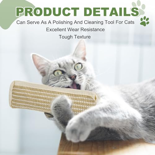 Griffoir pour chat 9,4 x 34 cm interactif pour protéger les meubles du salon - 5