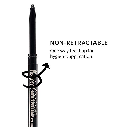 VASANTI Kajal Waterline Eyeliner Pencil (Hazel Brown) - Soft Waterproof Long-Lasting Eyeliner - Vegan, Cruelty-Free, Made from Natural Ingredients - Image 4