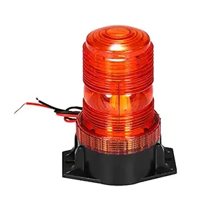 Yuans Emergency 30 LED Amber/Yellow 18W Emergency Warning Flashing Safety Strobe Beacon Light for Forklift Truck Tractor Golf Carts UTV Car Bus 9-30V