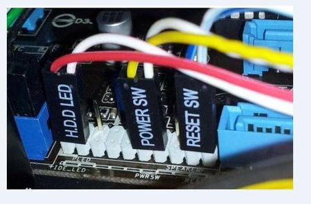 Rion Tech 68Cm Atx Pc Desktop Case Power On Off Reset Switch Cable With 2 X Led Lights, Computer Case Led Light Atx Power Supply Reset Hdd Switch Cable Red Green Atx Case Front Bezel Wire Kit(2 Pcs) #TOP7