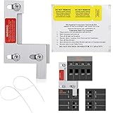 Generator Interlock Kit Compatible with ITE,Siemens,Gould and murray150 or 200Amp Panel,1 1/4 Inch Spacing Between Main Circuit Breaker and Generator Circuit Breaker,Siemens Interlock Kit