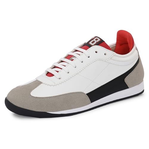Image of Cruiser Mens Sneakers | Casual Shoes | Experience Comfort & Style with Soft Cushioned Insole | Trendy Lace-Up Design Sneaker(2570)