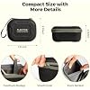 Flextailgear Tiny Air Pump Grey Bundle with Protective Organizer Mini Storage Box