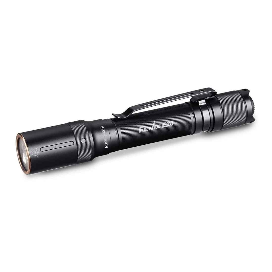 fenix E20 V2.0 AA Powered Torch,Black