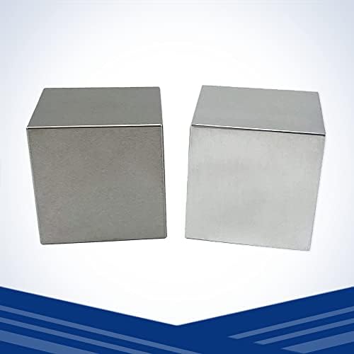 Tungsten & Aluminum Cube Set - 1.5" - One Kilo Tungsten & 150g Aluminum
