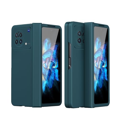 Coque Vivo X Fold de luxe avec charnière robuste et film écran, vert élégant
