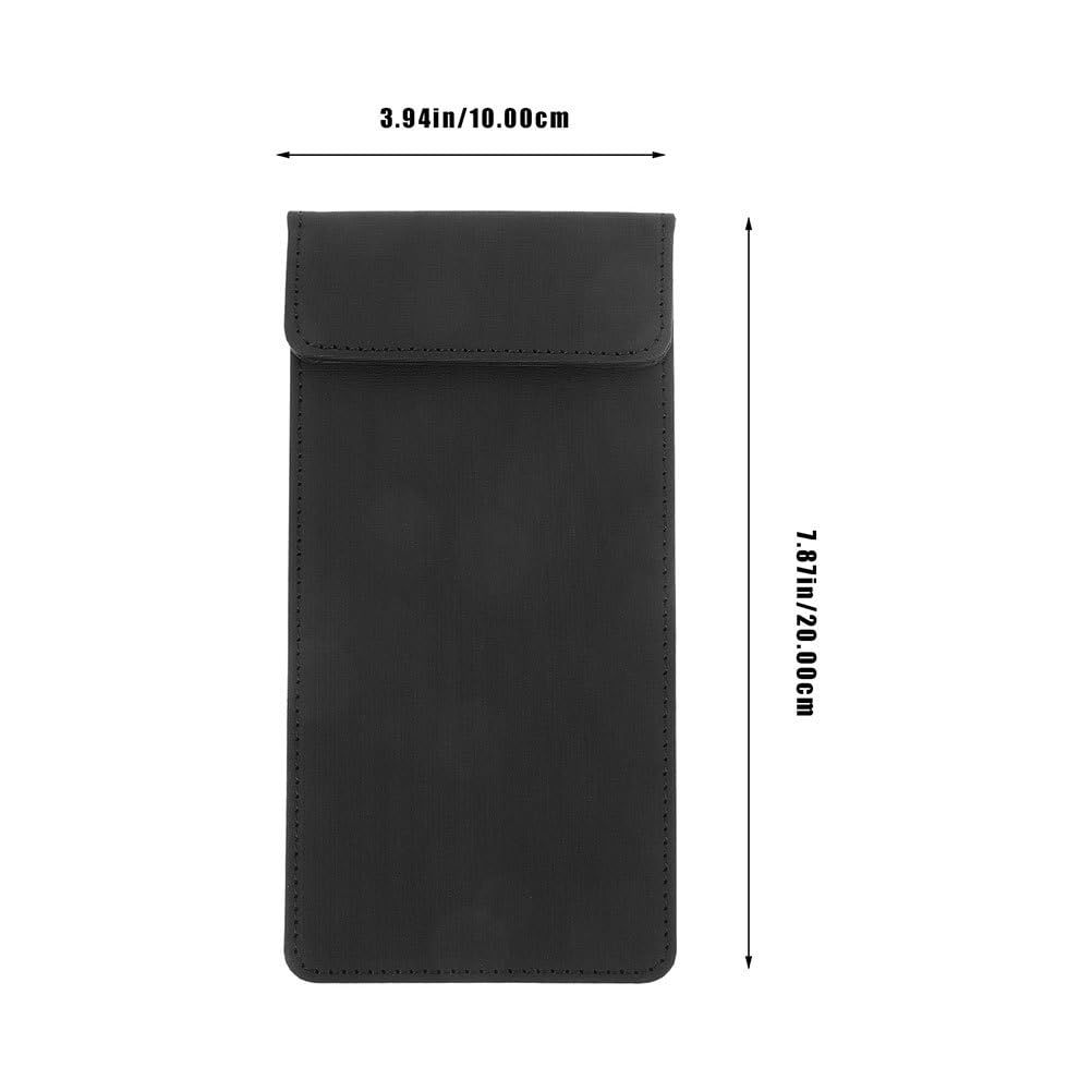 2Pcs Black PVC File Folder Clipboards for Office Writing Boards | Classic Styling, Easy to Store, Suited to Hospitality Businesses, Menus, Checks, and Order Forms