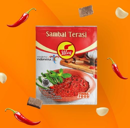 Amazon | Uleg ウレグ Sambal Terasi サンバル テラシ パウチ小袋
