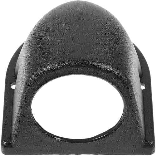 IMIKEYA Soporte para Indicadores del Tablero del Coche de 60 MM Soporte de Montaje Orificio en Plástico Negro Accesorio Automotor para Panel de Instrumentos Resistente y Pequeño para