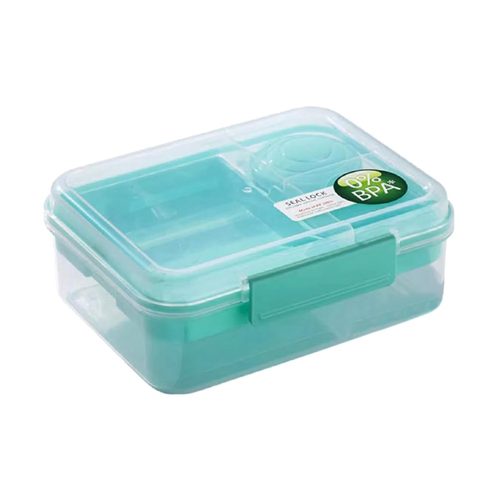 Tskcvy Portable -Keeping Box, Compartment Lunch Box, Microwave Lunch Box, Fruit Salad Box, Portable Outdoor Picnic Box