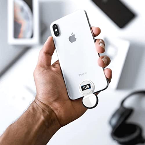TLTD �g�ѓd�b�O���b�v�z���_�[ 360�x��]�|�b�v�A�E�g�N�b�V�����O���b�v�t�� iPhone Samsung �X�}�[�g�t�H���p �����O&�܂肽���ݎ��X�g���b�v�������K(�z���C�g)