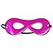 SeasonsTrading Child Shiny Pink Superhero Mask - Kids Costume Party Eye Mask