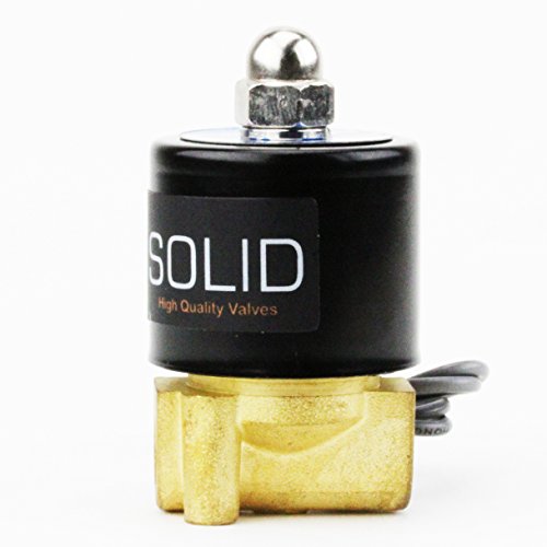 1/8" Brass Electric Solenoid Valve 24V Dc Normally Closed Viton #TOP1