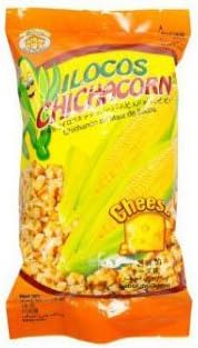 Ilocos Chichacorn Cornick Corn Nuts - Cheese Flavor, 12.35 oz (350g), 2 Pack