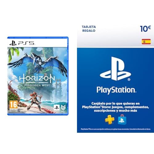 Horizon Forbidden West PS5 + 10€ PlayStation Store Tarjeta Regalo | PSN Cuenta española [Código por correo]