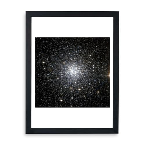 Affiche Hubble Télescope NGC 6934 encadrée petite taille idée cadeau pour passionné