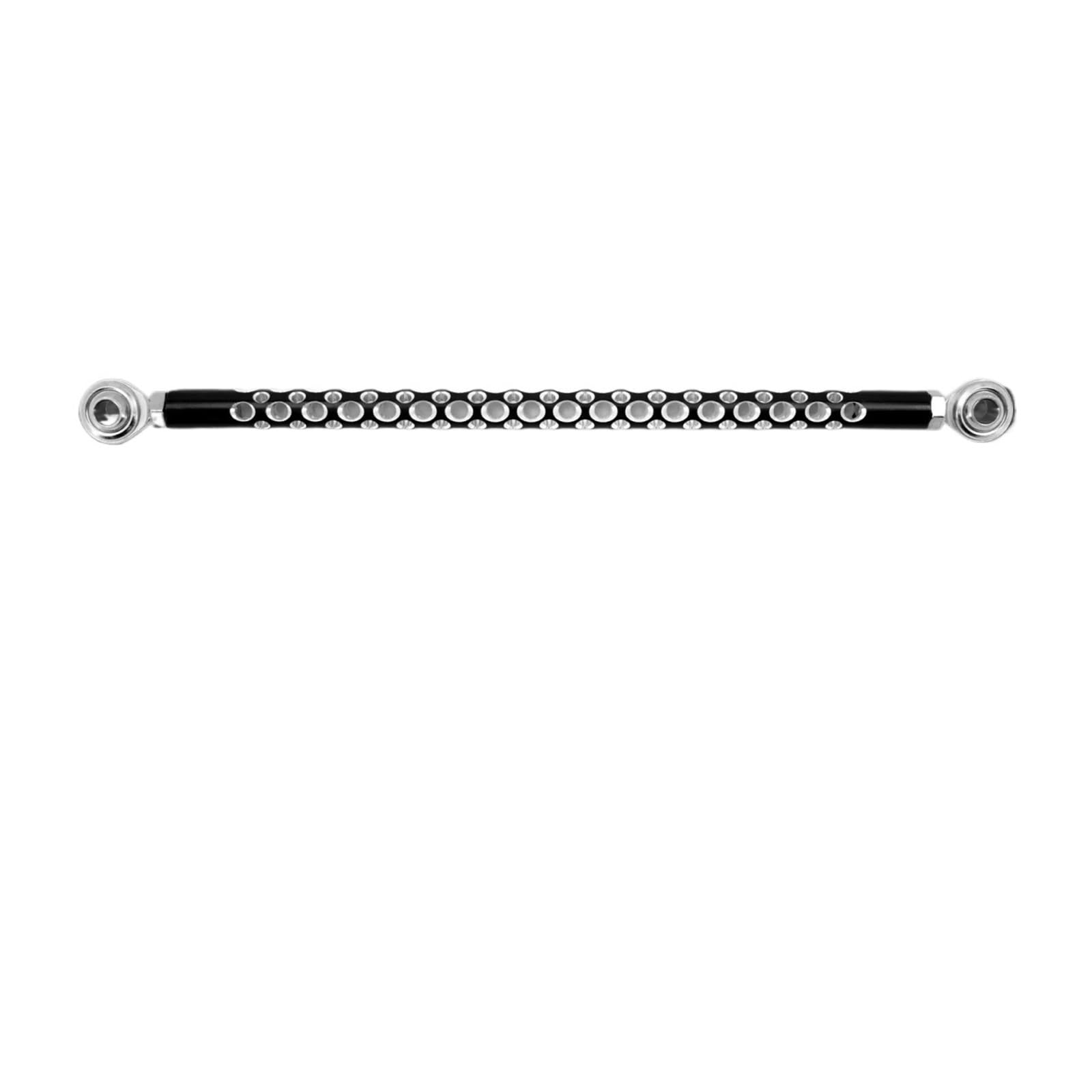 HEWPNGS Motorcycle 330mm Gear Shift Linkage Lever Aluminum Black/Chrome for Ha&rley Softail Touring Street Electra Glide Fat Boy 86Up Shifts levers