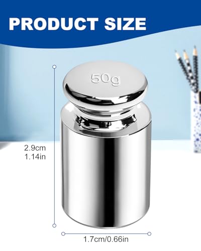 Image of UCEC Calibration Weights for Digital Scale, 50g Gram Weights