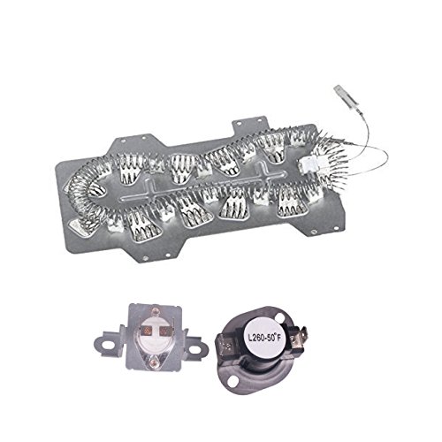 Siwdoy DC47-00019A & DC47-00018A & DC96-00887A kompatibel mit Samsung-Trocknerheizung Cover