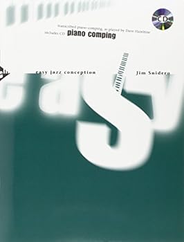 Paperback Easy Jazz Conception -- Piano Comping: Transcribed Piano Comping, as Played by Dave Hazeltine (English/German Language Edition) (Book & CD) Book