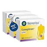Canephron® Uno im Sparset 3 x 90 überzogene Tabletten – 4-fache Wirkung bei Blasenentzündung*: bei Schmerzen, Krämpfen, Bakterien und Entzündung, mit einzigartiger Heilpflanzen-Kombination