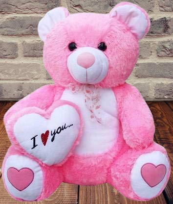 uhr heart mom dress pink ハート　ピンク 3-4y Buy VANSHIKA Pink Side I Love You Hart Teddy Tear for Girls / Kids