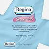 Regina Sensation Extra - 28 Rotoli di Carta Igienica, 170 Soffici Fogli a 4 Veli, Comfort ad Ogni Strappo, Confezione con il 60% di Plastica Riciclata, Carta 100% Certificata FSC